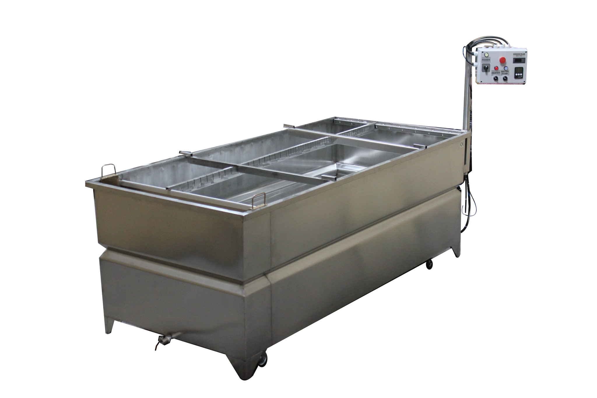 Genuine ALANDA hydrographics tank with visible working section